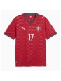 Moške Nogometnih dresov Portugalska Rafael Leao #17 Domači SP 2026 Kratki rokavi Moške Nogometnih dresov Portugalska Rafael Leao #17 Domači SP 2026 Kratki rokavi